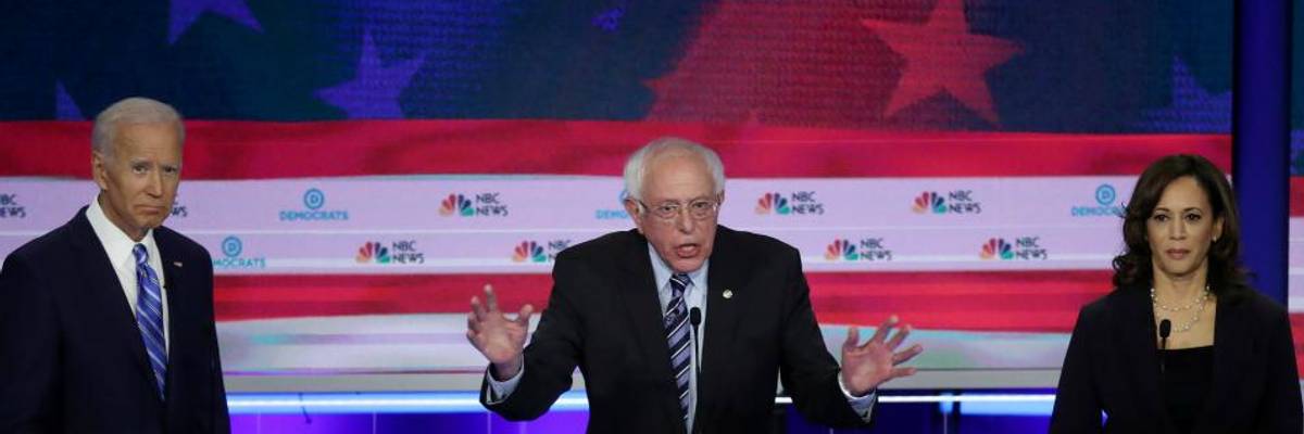 A Democratic Debate Report Card