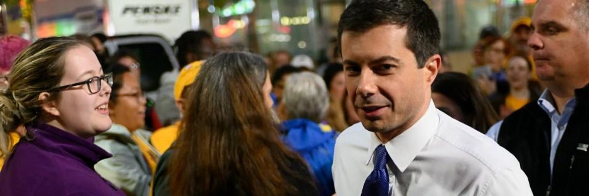 'Utterly Disqualifying': Pete Buttigieg Panned for Praising Supreme Court Justice Anthony Kennedy