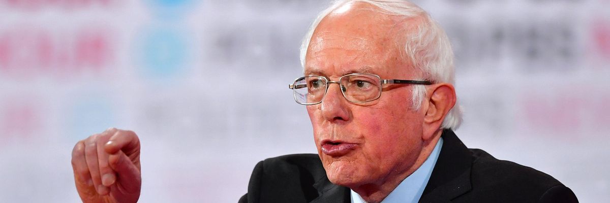 After Telling Moderator Climate Question 'Misses the Mark,' Sanders Says Real Issue Is Will We 'Save the Planet for Our Children and Grandchildren'