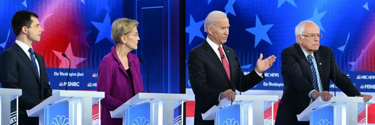 Corporate Media's Mantra Is 'Anyone But Sanders or Warren'