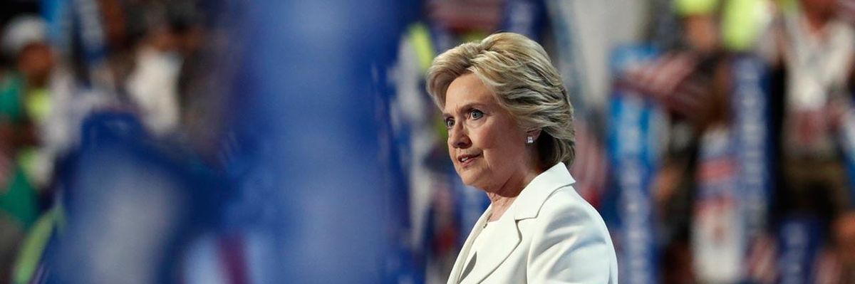 Hillary Clinton Accepts Democratic Party Nomination