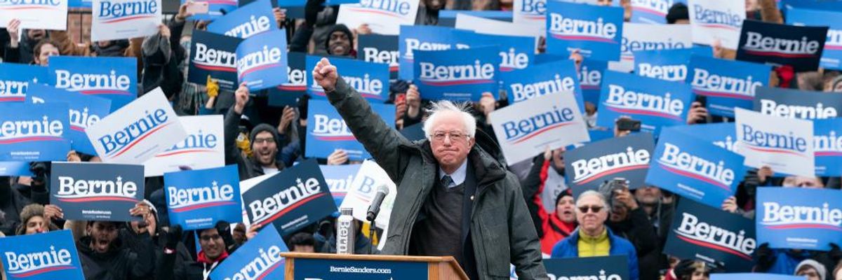 Bernie Sanders and New Yorkers Praise Gov. Cuomo for Giving State's Voters More Time to Change Party Affiliation Before Primaries