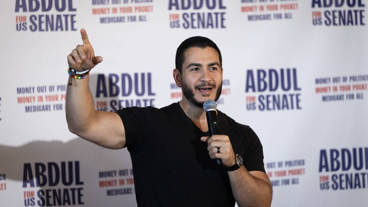 Democratic Senate Candidate Abdul El-Sayed Campaigns In Michigan Ahead Of Primary