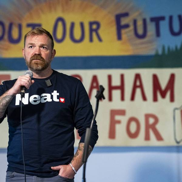 Democratic Senate Candidate For Maine Graham Platner Campaigns Around The State
