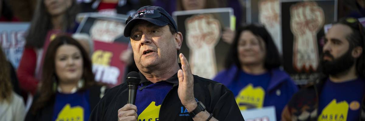 Democratic Senate Candidate For Maine Graham Platner Campaigns Around The State