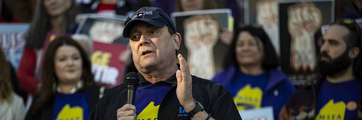 Democratic Senate Candidate For Maine Graham Platner Campaigns Around The State
