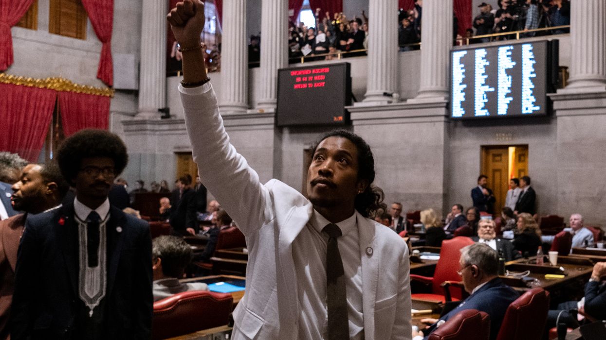 Democratic State Rep. Justin Jones of Nashville