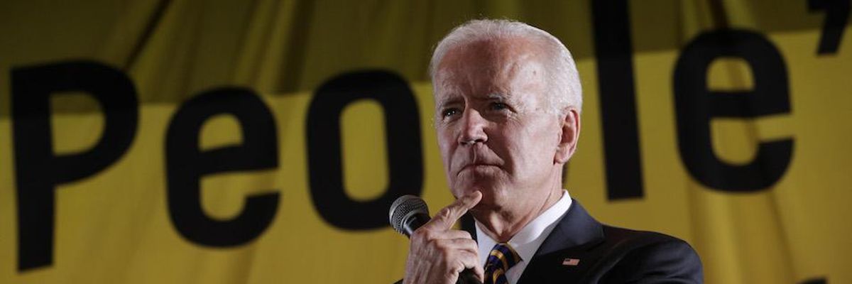 Straight to Wall Street Fundraiser After Leaving Poor People's Forum, Biden Tells Fat Cat Donors: 'You Guys Are Great'