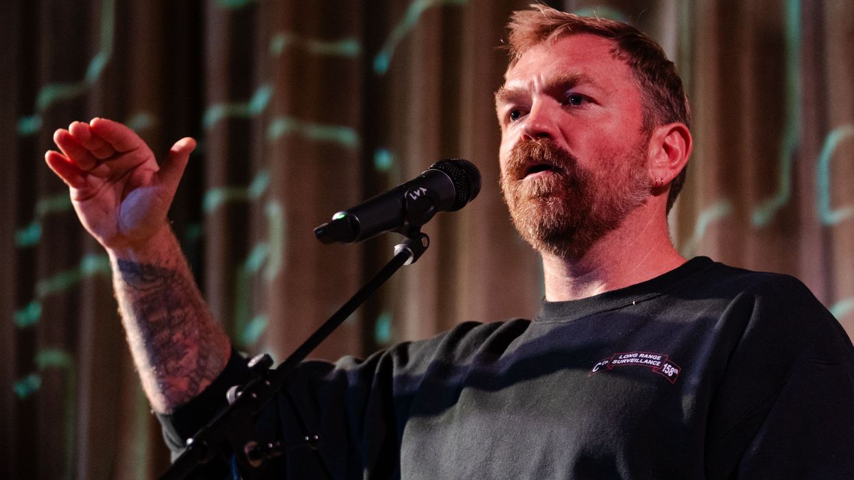 Democratic US Senate candidate Graham Platner