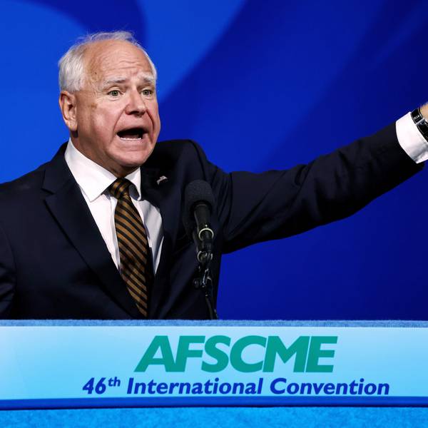 Democratic Vice Presidential Nominee Tim Walz Speaks At The AFSCME Conference
