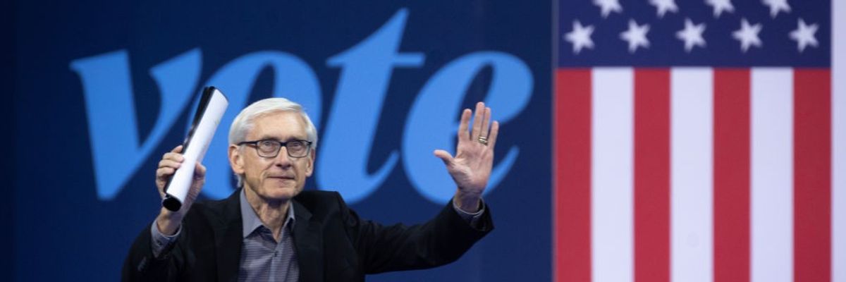 Democratic Wisconsin Gov. Tony Evers