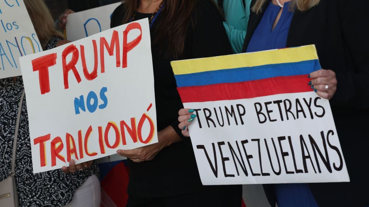 Democrats Hold Press Conference In Miami Calling For Reinstatement Of TPS For Venezuelan Immigrants