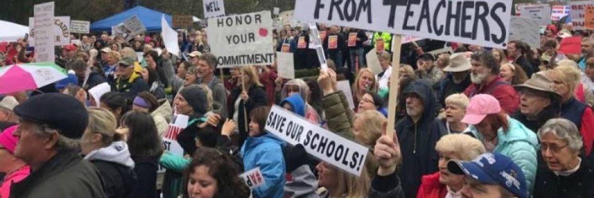 Why Teacher Uprisings May Hit Blue States Too