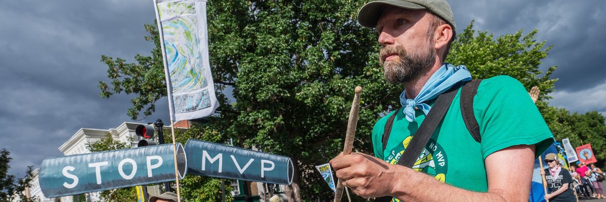 demonstration against MVP