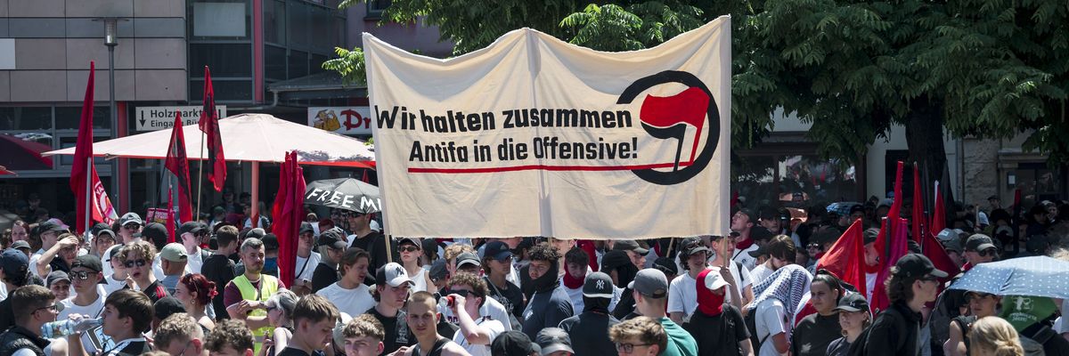Demonstration "Anti-fascism is necessary!" in Jena