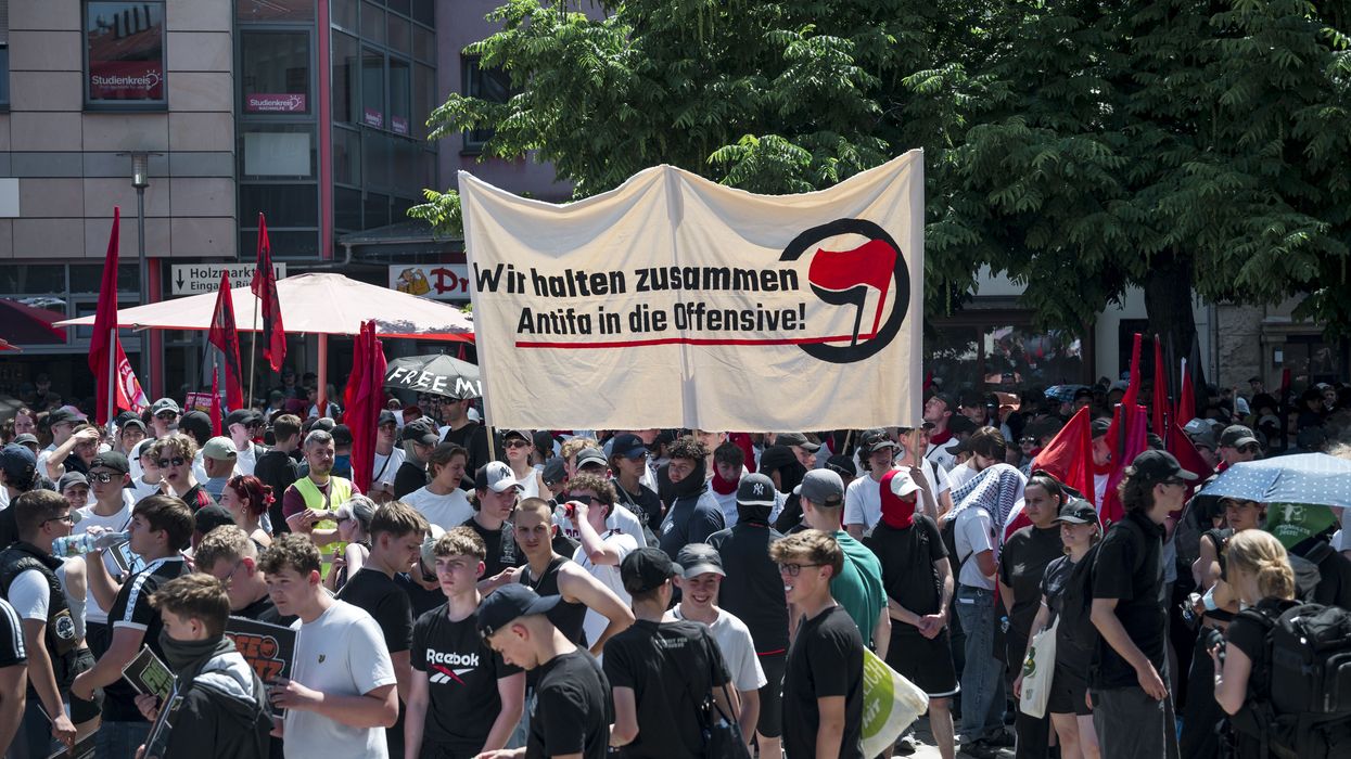 Demonstration "Anti-fascism is necessary!" in Jena