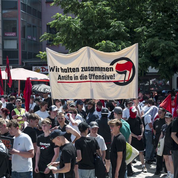 Demonstration "Anti-fascism is necessary!" in Jena