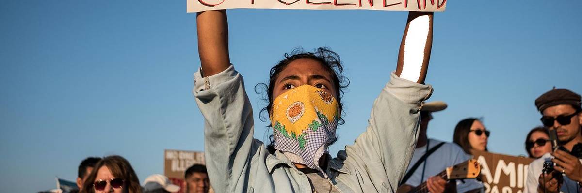 Indigenous People Demand an End to Detention on Stolen Lands