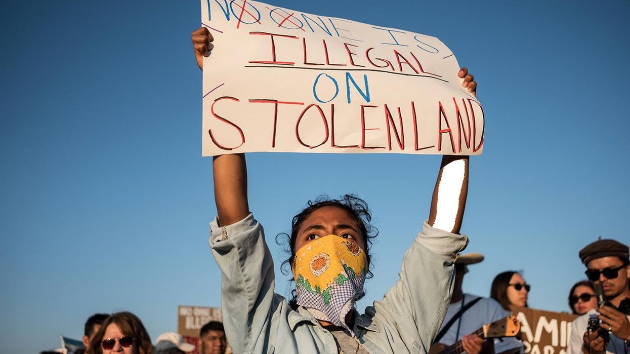 Indigenous People Demand an End to Detention on Stolen Lands