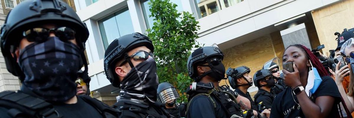'American Secret Police'? Trump Deployment of Unidentified Law Enforcement Officials Across DC Sparks Alarm