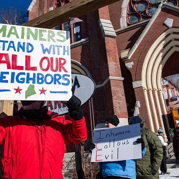 'We Know You Live Right Here': Federal Agents Threaten Legal Observers in Maine