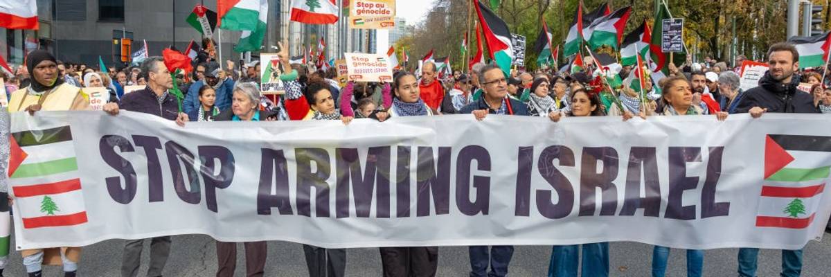 Demonstrators Call For Cease-fire In Gaza And Lebanon