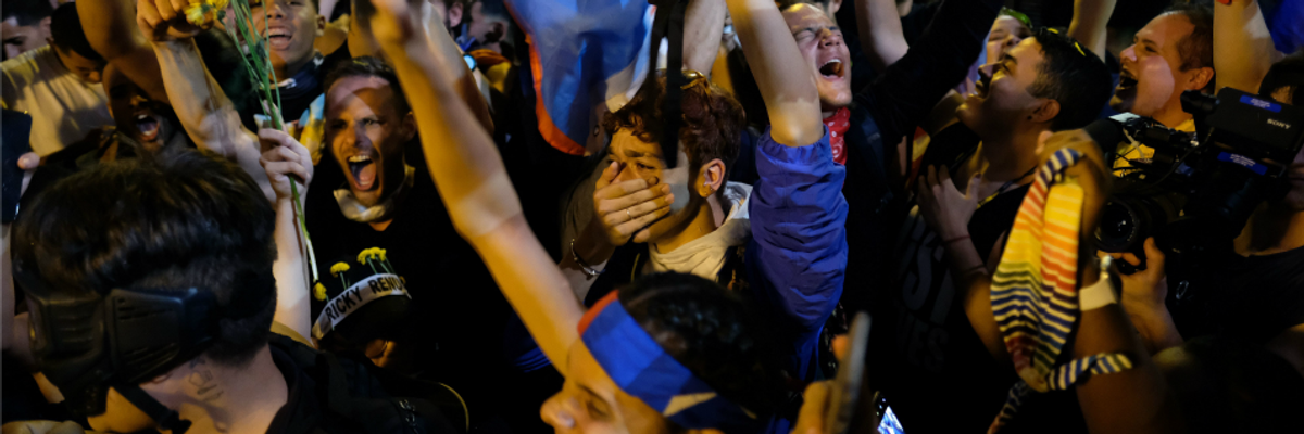 'This Is Just the Beginning': Puerto Ricans Celebrate as Historic Protests Force Resignation of Gov. Rossello