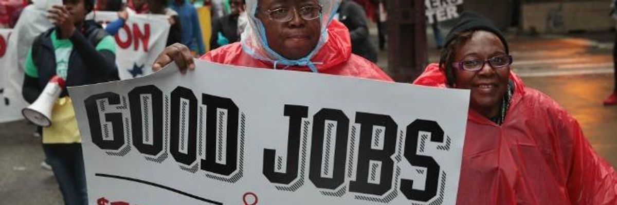 "You Can't Eat GDP": Reminder That Most Workers Are Struggling as Trump and Corporate Media Tout Economic Growth