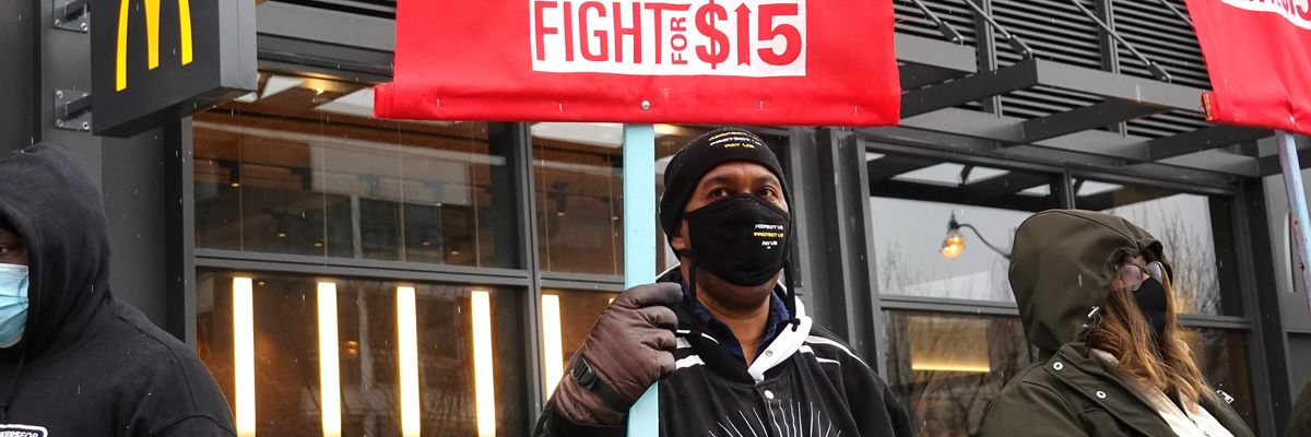 Fight for $15, Undeterred by McDonald's Raises for Some Workers, Says US Strike Still On for May 19