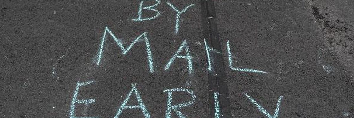 'Fighting Against Voting Rights Everywhere': Trump, RNC Sue Democratic Montana Governor to Restrict Mail-In Election