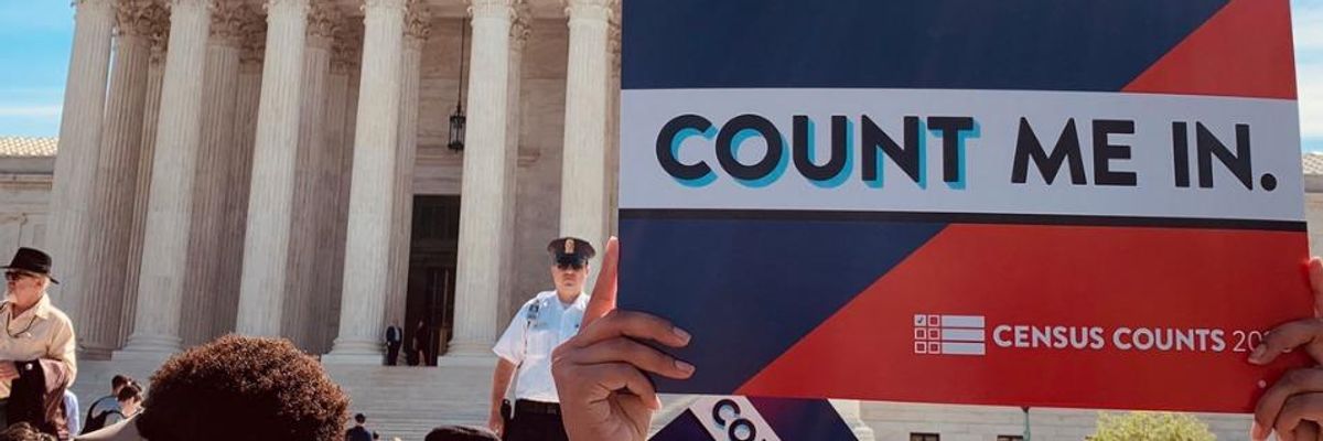 As Supreme Court's Right-Wing Justices Indicate Siding With Trump, Opponents Denounce 'Bald-Faced Attempt to Racially Rig' US Census
