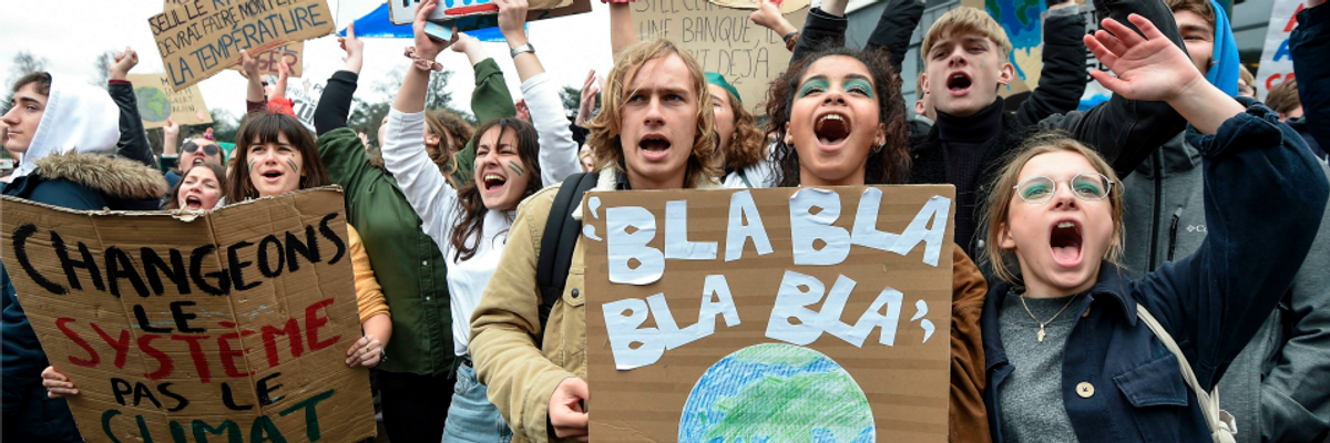 Demanding Immediate Action Over 'Empty Promises,' Youth Climate Movement Announces Next Global Strikes