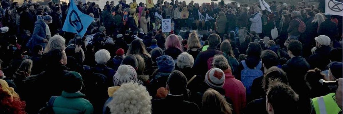 Because 'Good Planets Are Hard to Find,' Extinction Rebellion Shuts Down London Bridges to Save Mother Earth