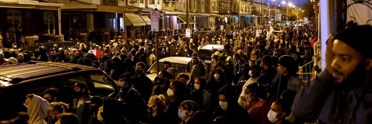 'He Needed Social Supports, Not Bullets': Mass Protests Engulf Philly Streets for Second Straight Night Over Police Killing of Walter Wallace