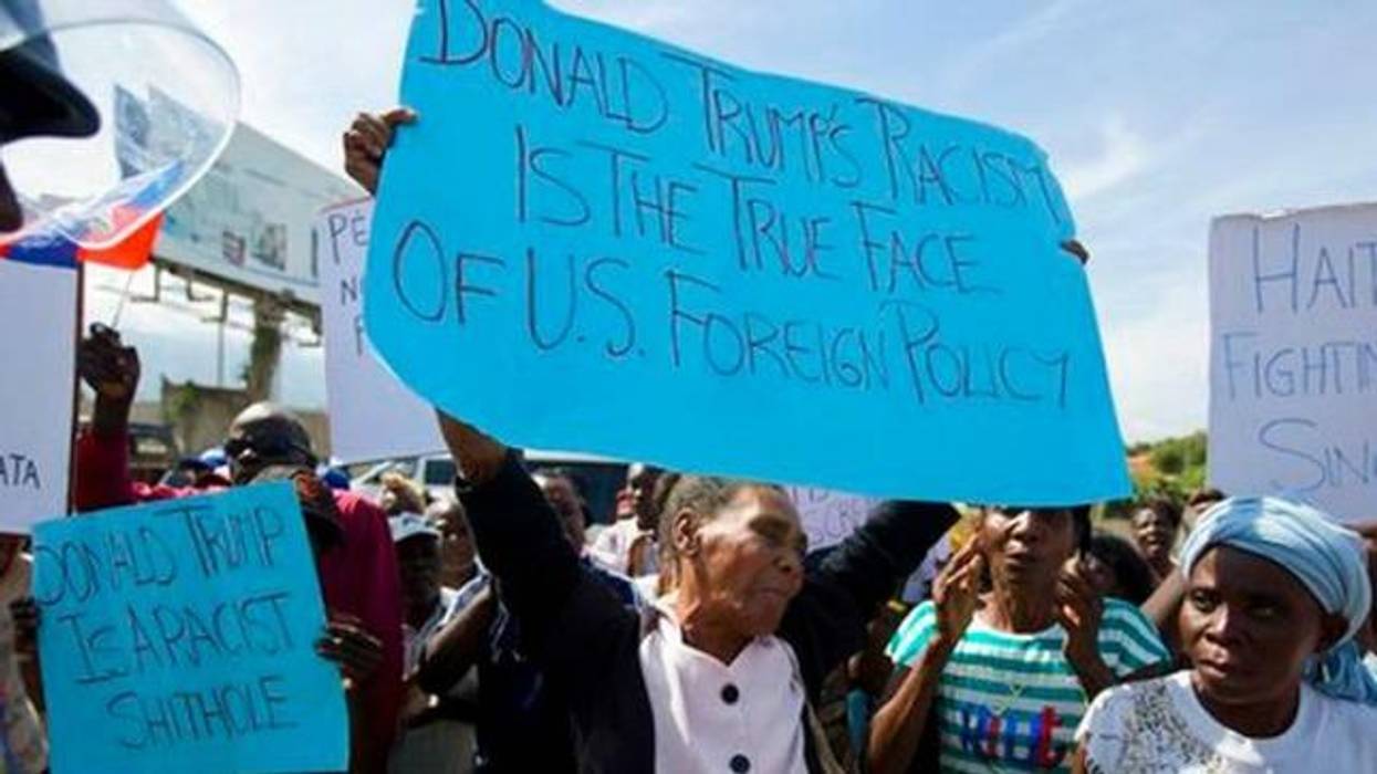 US Embassy Shuttered as Thousands in Haiti Protest Trump's "Shithole" Remarks