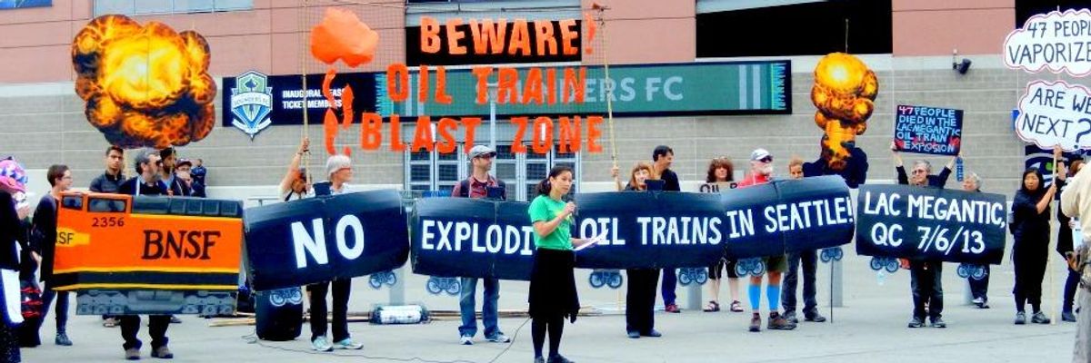 Dirty and Deadly Oil Train Projects Meet Defeat in California and Washington