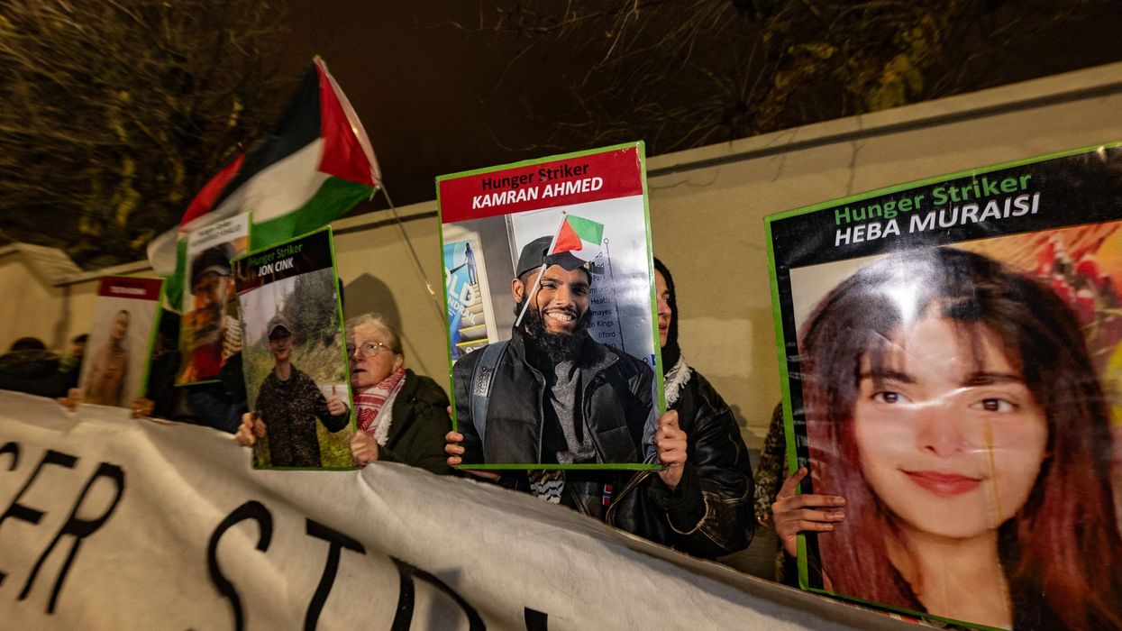 Demonstrators Rally Outside Pentonville Prison In Support Of Palestine Action Hunger Strikers