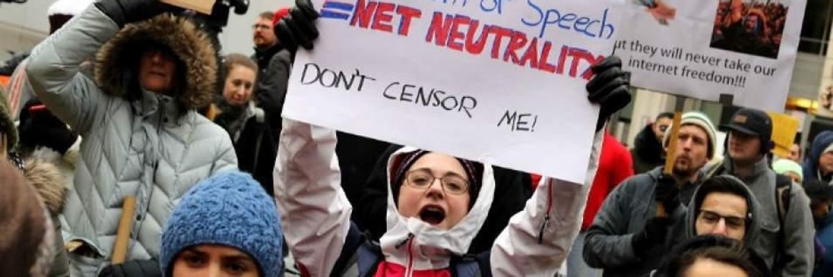 Nearly Two Dozen State AGs File Suit to Block FCC's 'Illegal' Net Neutrality Rollback