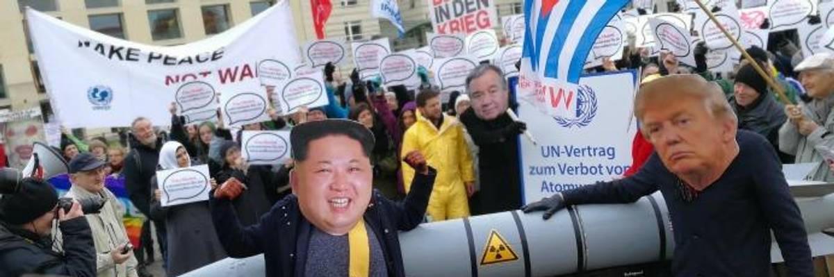 Despite Trump's Bluster, Diplomacy Moves Forward as North and South Korea Announce Joint Talks