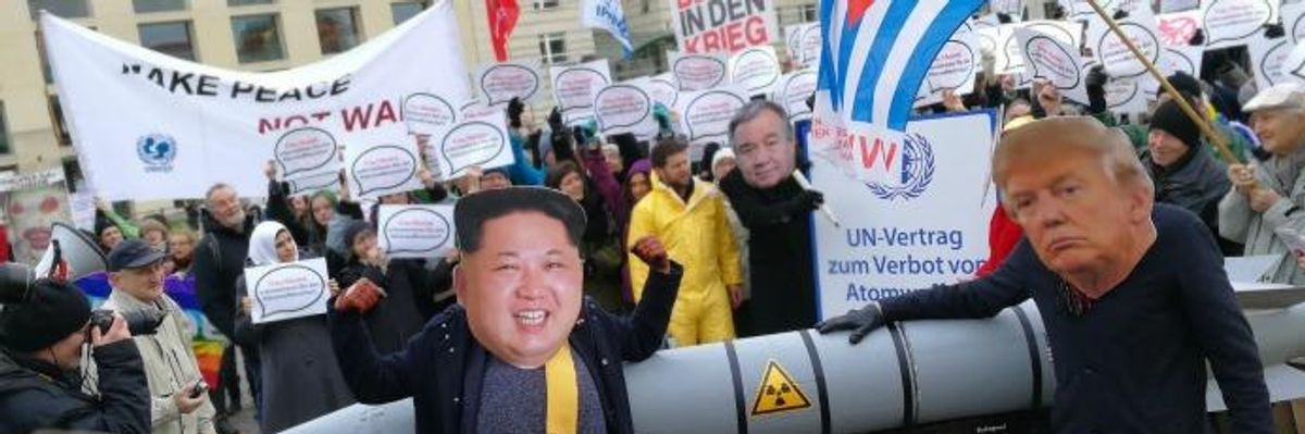 Despite Trump's Bluster, Diplomacy Moves Forward as North and South Korea Announce Joint Talks