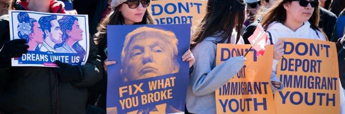 Trump's Easter Morning Tweets Affirm His 'Anti-Immigrant Agenda,' Say Rights Groups