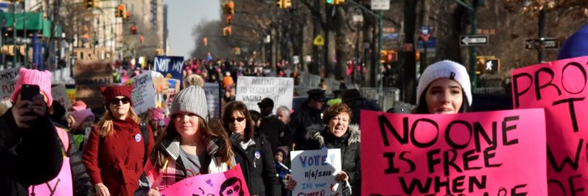 Millions Expected to Join Global Women's March to 'Act as a Catalyst for Political and Social Change'