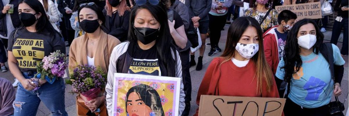 Asian Americans, Allies Rally Against Racist Violence and White Supremacy After Atlanta Murders