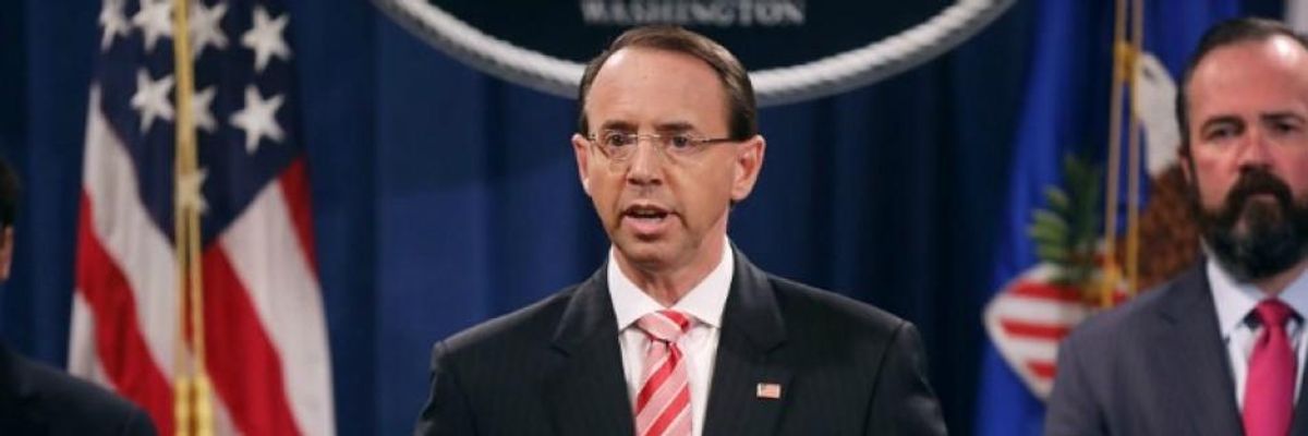 400,000 Americans in 900 Cities Ready to Take to Streets If President Trump Fires Rosenstein After NYT Bombshell