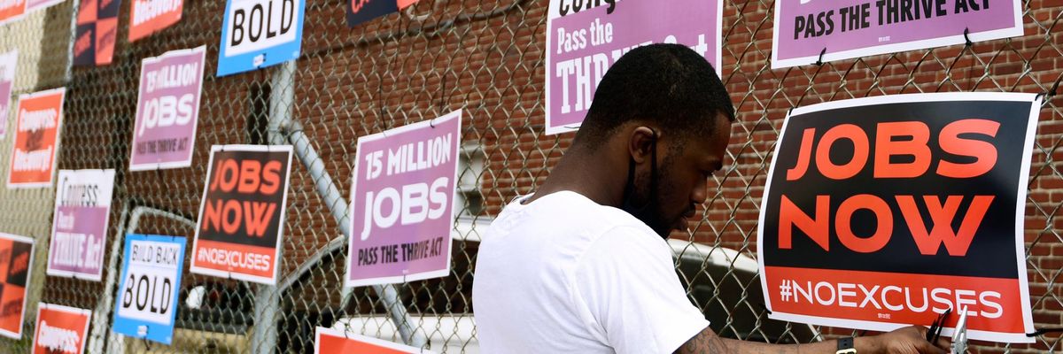 As Hiring Undershoots Expectations, Biden Urged to Go Big With $10 Trillion Jobs Plan