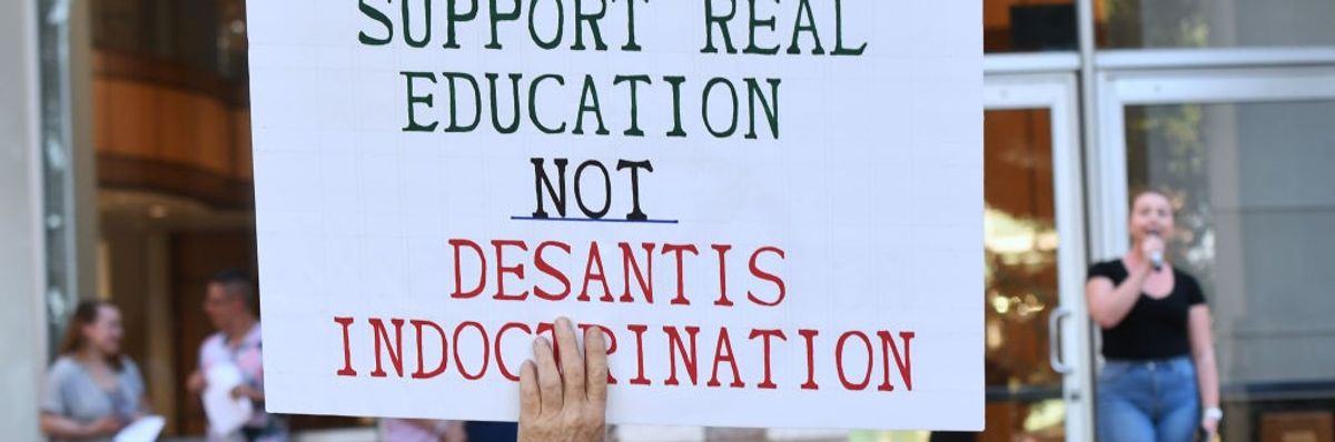 DeSantis attacks on education