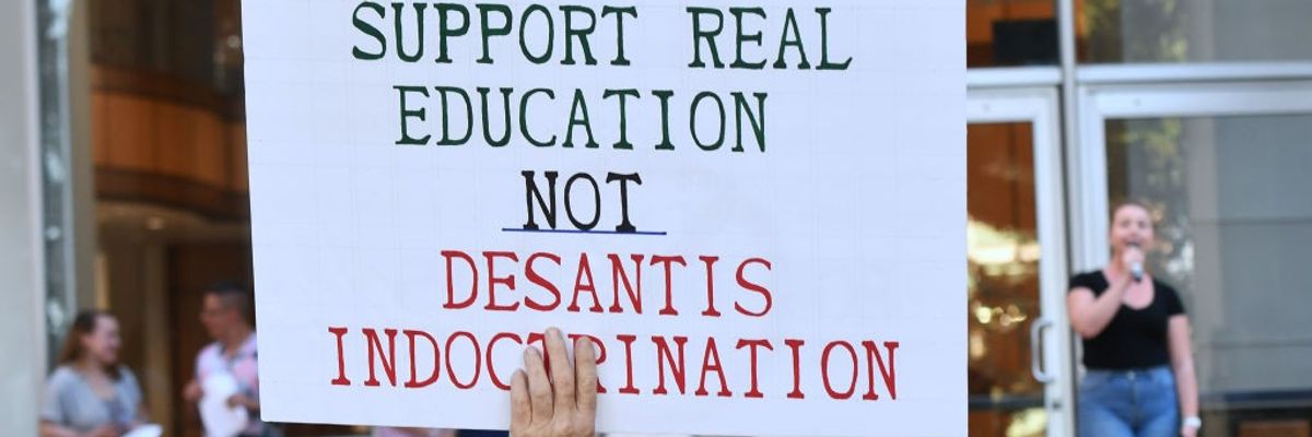 DeSantis attacks on education
