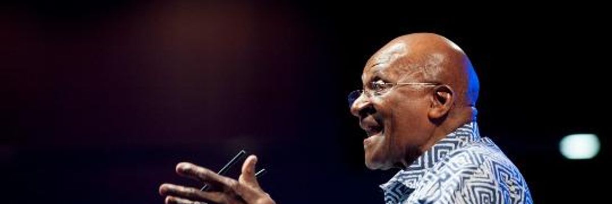 Desmond Tutu: Tar Sands 'Negligence and Greed' Must Stop