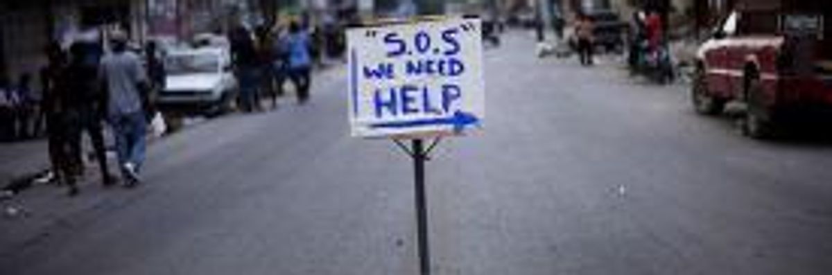 Frustration Mounts Over Haiti Aid