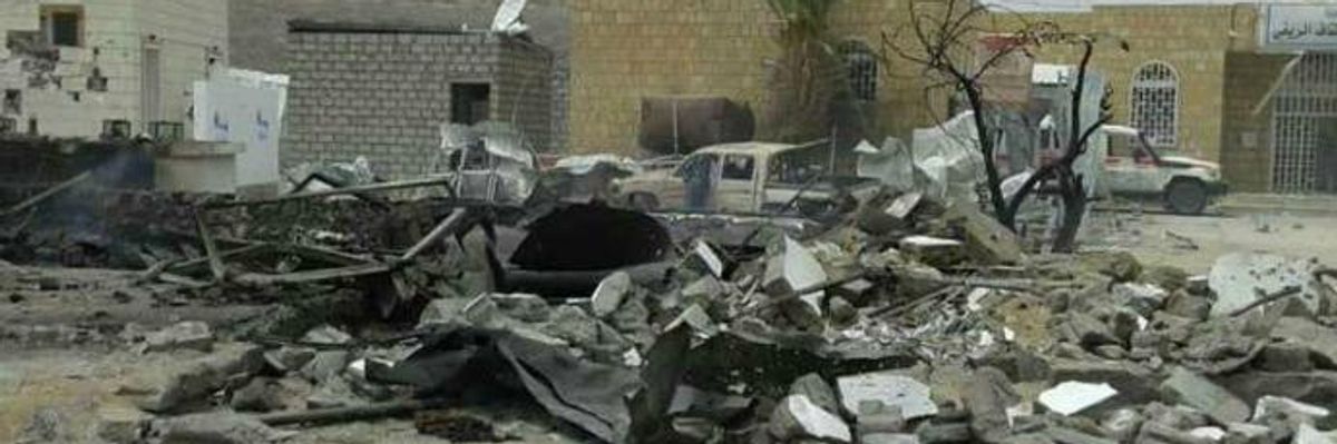 US-Backed Coalition Bombs Yemen Hospital, Killing at Least Seven Including Four Children